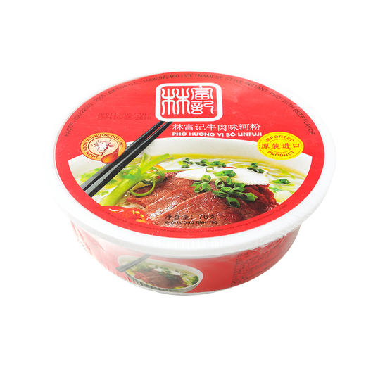 林富记牛肉味河粉 76g 商品图0