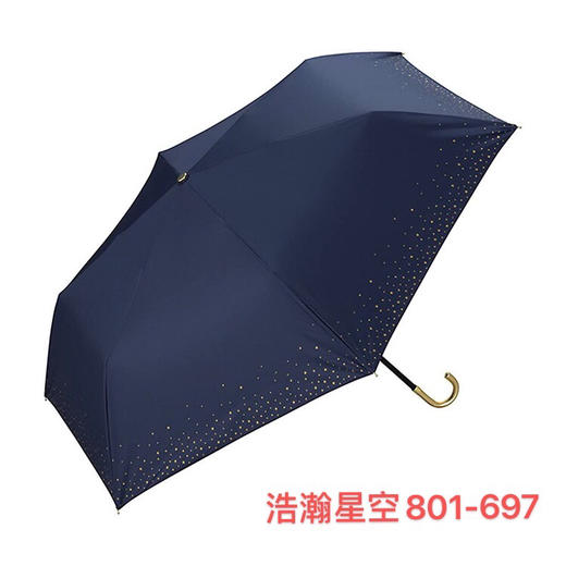 WPC轻便防晒防紫外线小清新折叠晴雨两用遮阳伞 商品图1