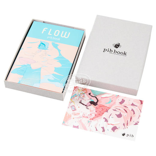 【中商原版】pib book系列画集 漂流 BOX特装版 日文原版 FLOW 特装版 商品图2