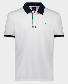 鲨鱼/PAUL&SHARK 翻领短T