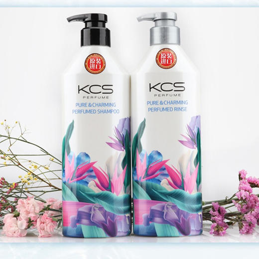 韩国爱敬可希丝柔顺丝滑洗发露/护发素600ml 芳香保湿秀发更柔顺 112190/112191 商品图0