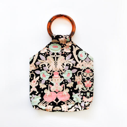 HUJI祤集Amber手提包插画马戏团喵喵 商品图0