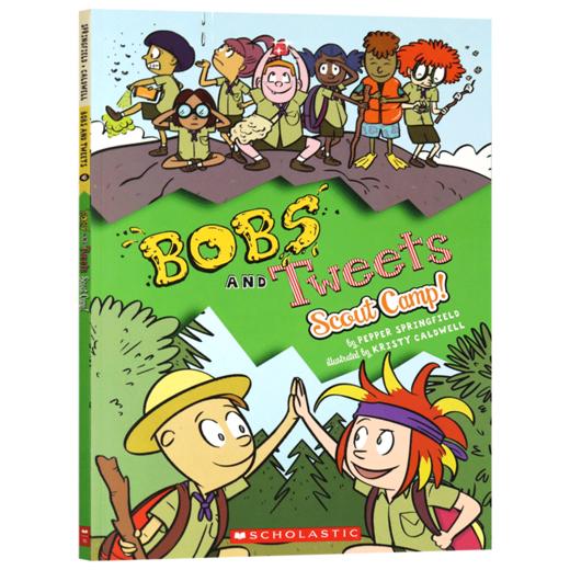 童子军夏令营4 英文原版 Scout Camp Bobs and Tweets 4 系列章节书 儿童文学故事书 Scholastic 英文版进口原版英语书籍 商品图0