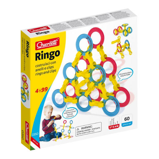 Quercetti启迪 构建系列 乐环环 Q0350 4+岁 意大利 商品图1