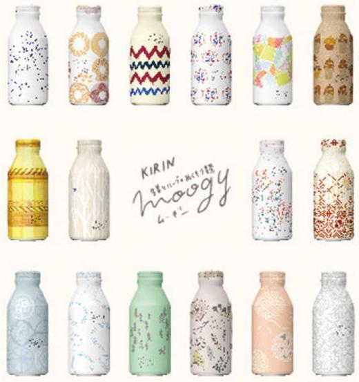 【5瓶】日本 麒麟KIRIN 草本大麦茶 Moogy高颜值 暖姜香草味无糖茶 375g 商品图0