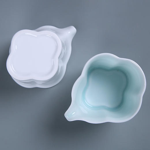 陶瓷公道杯锤纹茶海青瓷白瓷功夫茶道分茶器 商品图2