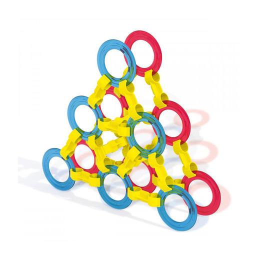 Quercetti启迪 构建系列 乐环环 Q0350 4+岁 意大利 商品图0