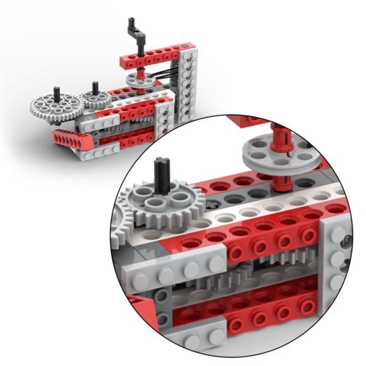 致砖小小机械师【60种搭法3D电子图纸+10节视频课程】，可以定格动画的积木 商品图3