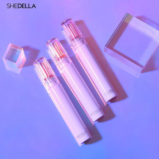 【四支优惠装】诗蒂娅水光空气镜面唇釉女水润持久不掉色口红成膜唇膏水果味唇彩七夕节 商品图1