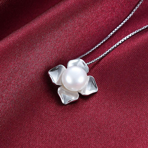 S925银珍珠吊坠【PM1731-XF】(不含链)2104 商品图0