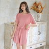 买一送一【自带清凉感】糖果色冰丝睡衣简约懒人宽松家居服套装 商品缩略图1
