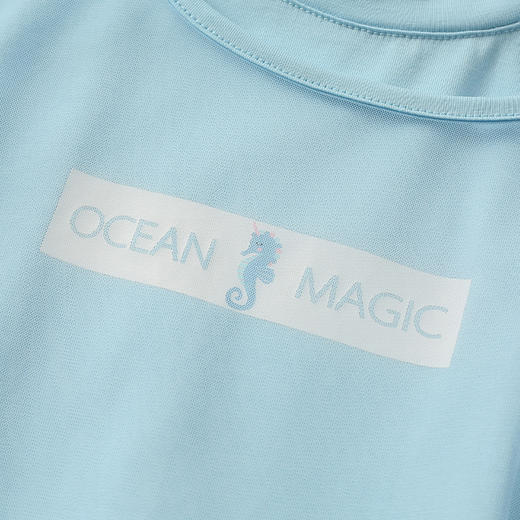 【两件套连衣裙】21年夏新品女童两件套网纱抽褶中长款连衣裙 商品图5