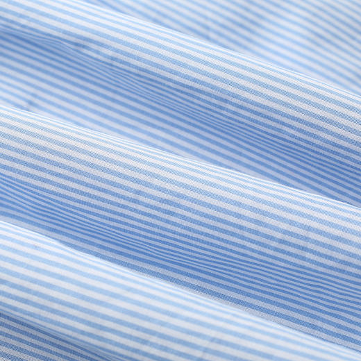 【纯棉薄衬衫】21年夏季新品女童100%棉衬衫时尚荷叶边撞色上衣 商品图4