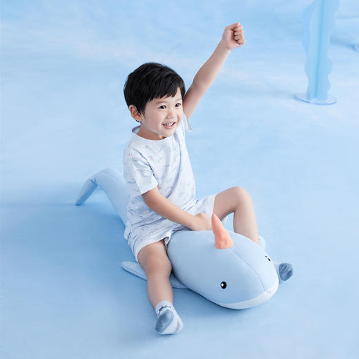 英氏儿童套装男女宝宝夏季居家内衣短袖休闲套装YLNCJ21002A01 商品图2