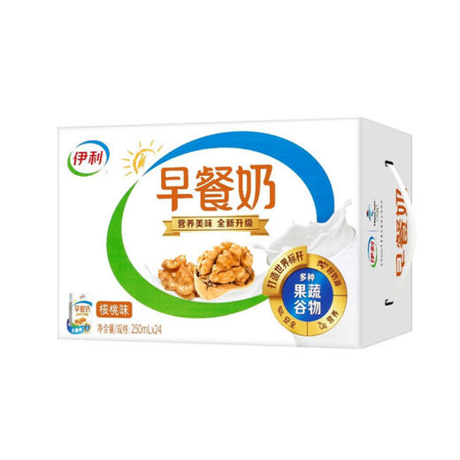 伊利早餐奶（核桃味）【1*24】件 商品图1