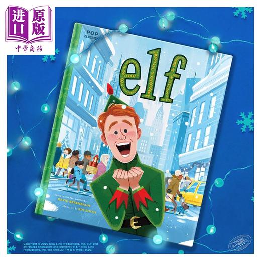 【中商原版】Elf 当代电影绘本：精灵巴迪 英文原版 进口图书 故事绘本 亲子绘本 插画小说 4-6岁 商品图0