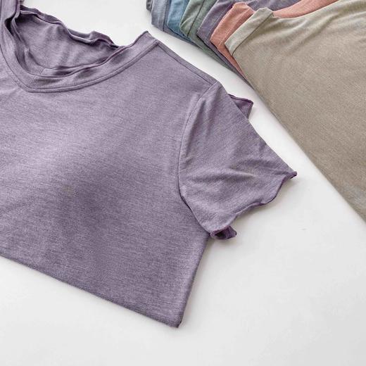 【大牌代工】 女士家居服 短袖+长裤 带胸垫 商品图7