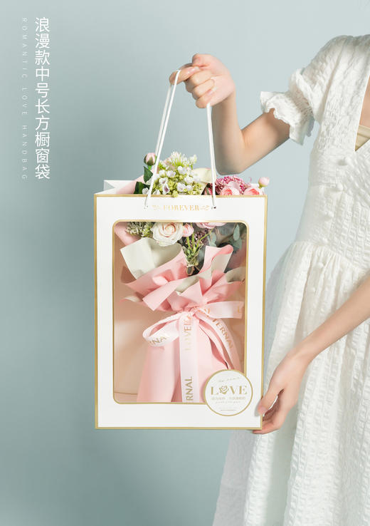 浪漫款中号长方橱窗袋 商品图1