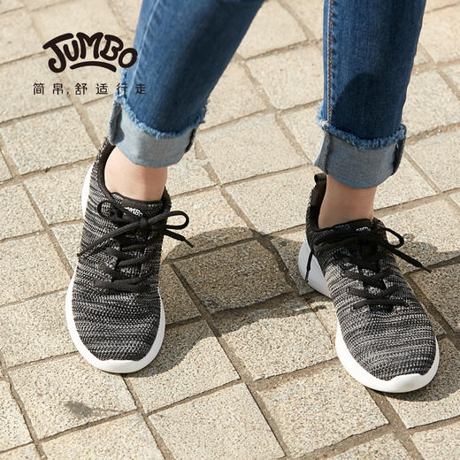 简帛中老年妈妈运动休闲健步鞋女鞋 商品图1