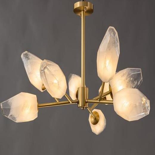 【灯具】*迈创瑞全铜吊灯后现代客厅水晶灯 商品图2
