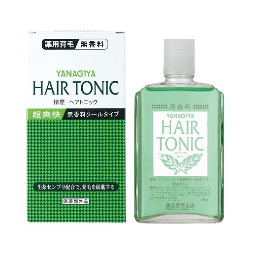 【日本直邮】日本 YANAGIYA柳屋 生发液发根营养液 无香清凉型240ml 浓密固发防脱精华 商品图0