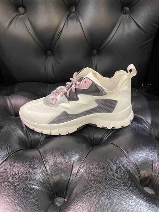 LFGJ女鞋 11702 双网透气拼色休闲运动鞋 商品图1