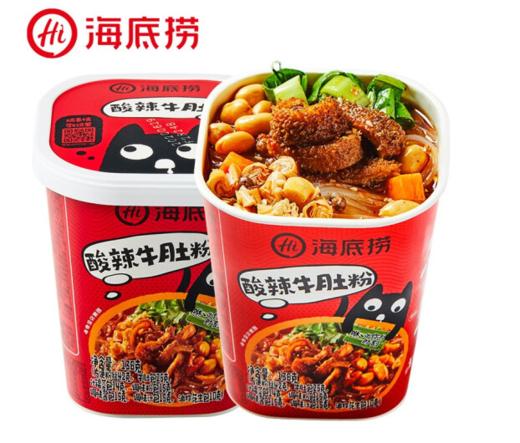 海底捞酸辣牛肚粉136g 商品图0