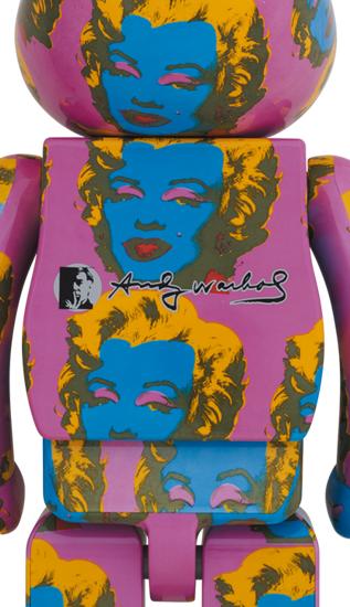 收藏系列 Be@rbrick 1000%系列 安迪沃霍尔&玛丽莲梦露 商品图1