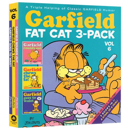 加菲猫 英文原版漫画第六卷 Garfield Fat Cat 3-Pack 6 英文版儿童英语读物 姆戴维斯 Jim Davis 进口原版书籍 商品图3