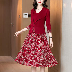 上海旗袍厂JN-k201223两件套连衣裙2021春季新款深圳高端女装三宅褶皱连衣裙k201223