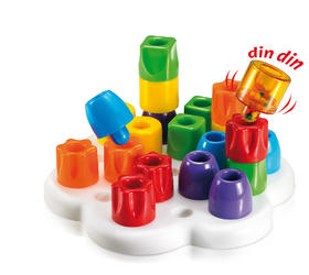 Quercetti启迪 早教系列 巨手软螺钉 Q4160 1+岁 意大利