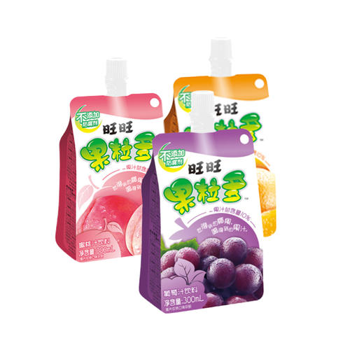 旺旺果粒多果汁饮料【300ml】 商品图0