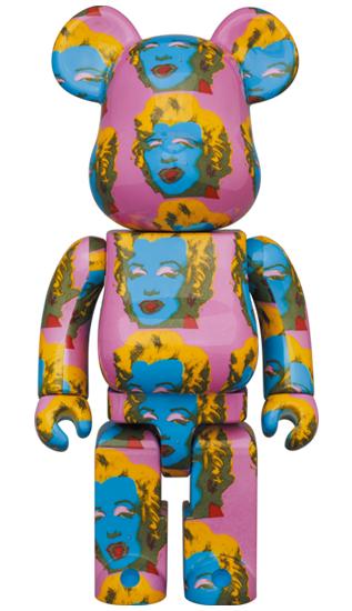 收藏系列 Be@rbrick 400%系列 安迪沃霍尔&玛丽莲梦露 商品图1
