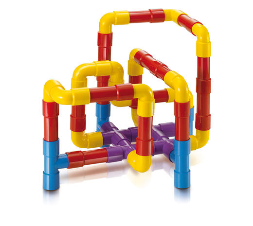 Quercetti启迪 构建系列 创意百变小拼管 Q4175 3+岁 意大利 商品图0