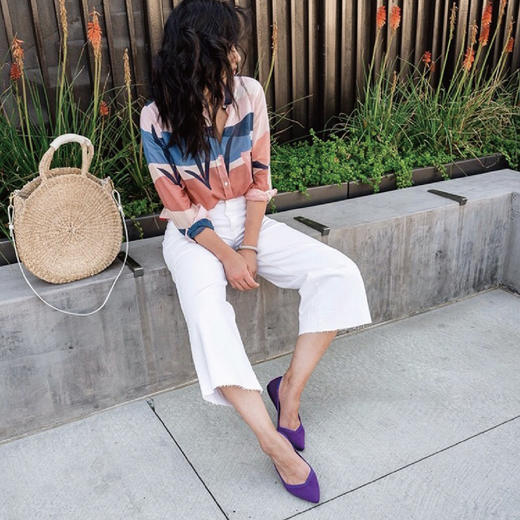 【INS爆款  百搭清凉透气单鞋】3D飞线编织女鞋 无碳环保材料 精致设计显腿瘦 怎么折也不会坏 可机洗多色可选 商品图3