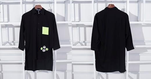 HX 秋季工服翻领中袖衬衫S103030089101 商品图1