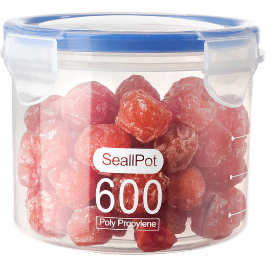 【厨房塑料保鲜密封罐】防潮密封罐六件套 厨房用品粮食储存储物罐子家居食品收纳盒整理 商品图7