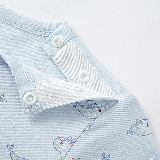 英氏儿童套装男女宝宝夏季居家内衣短袖休闲套装YLNCJ21002A01 商品图3