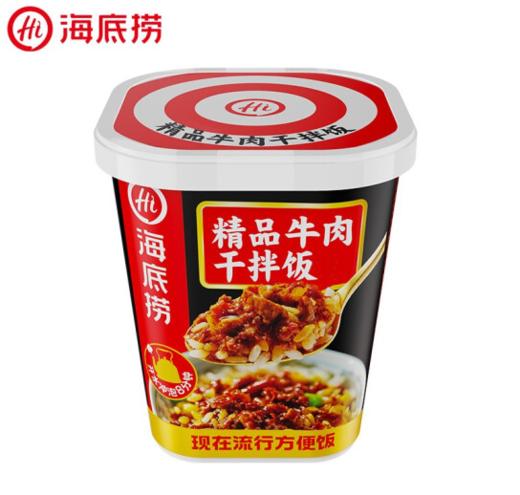 海底捞精品牛肉拌饭137g 商品图0