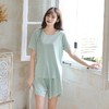 买一送一【自带清凉感】糖果色冰丝睡衣简约懒人宽松家居服套装 商品缩略图2