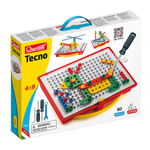 Quercetti启迪 构建系列 创意工程师 Q0560 4+岁 意大利 商品图1