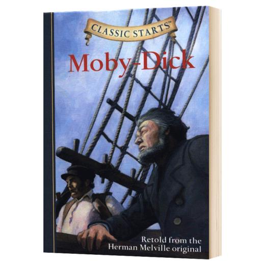 开始读经典 白鲸记 英文原版小说 Classic Starts Moby-Dick 儿童文学经典名著 精装 英文版进口原版英语书籍 商品图0
