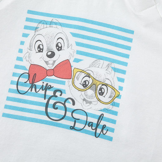 英氏儿童内衣套装居家服上衣裤子2021夏季短袖短裤YZJCJ21005A01 商品图2