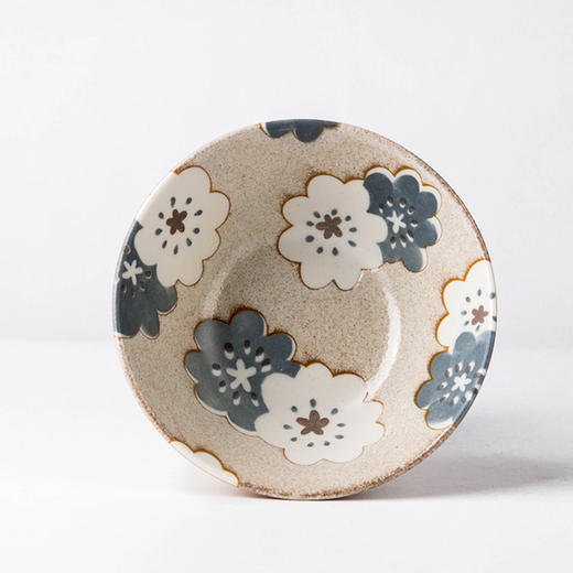 【AITO】日本原产 美浓烧Nordic Flower陶瓷碗碟 冬雪 商品图8