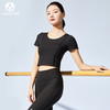 【断码捡漏】卡益裸感短款T恤短袖KL03706瑜伽服健身服 商品缩略图3
