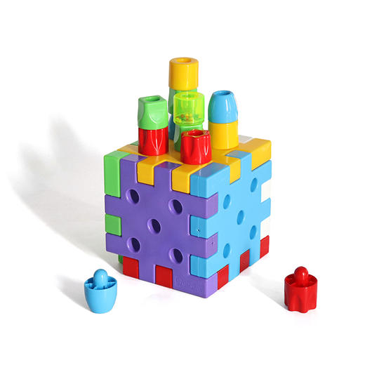 Quercetti启迪 早教系列 高级巨手软螺钉 Q4045 1+岁 意大利 商品图0