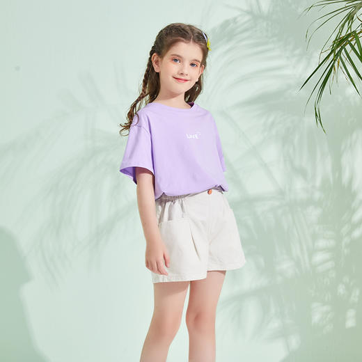 【爆款特价】龙之涵 亲子款女童花苞腰纯棉短裤 水洗棉布料 100%棉 婴幼儿A类标准 商品图10