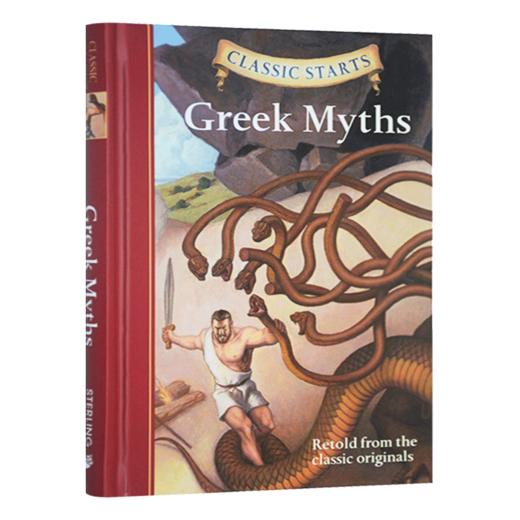 开始读经典 希腊神话 英文原版 Classic Starts Greek Myths 英文版儿童小说 世界经典名著 精装 进口原版英语书籍 商品图0