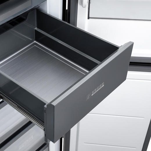 TCL 灵悉C12系列 510升十字对开急冷智屏大屏冰箱 极速制冷 膳食管理 蓝点魔盘快速制冷 厨房娱乐R510C12-UA 商品图4