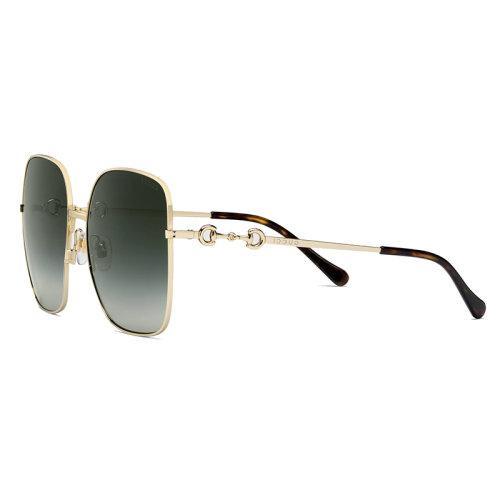 GUCCI/古驰 2021年新款 女士灰色方形金属太阳镜 648494I33308012 商品图0